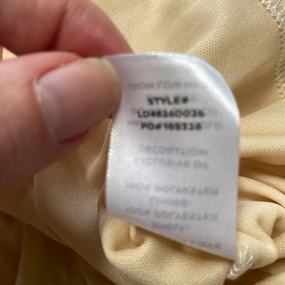 NWT Lulus Lace Mini Dress Size L Coquette Babydoll Fairy Velvet Seams Feminine - Picture 9 of 11